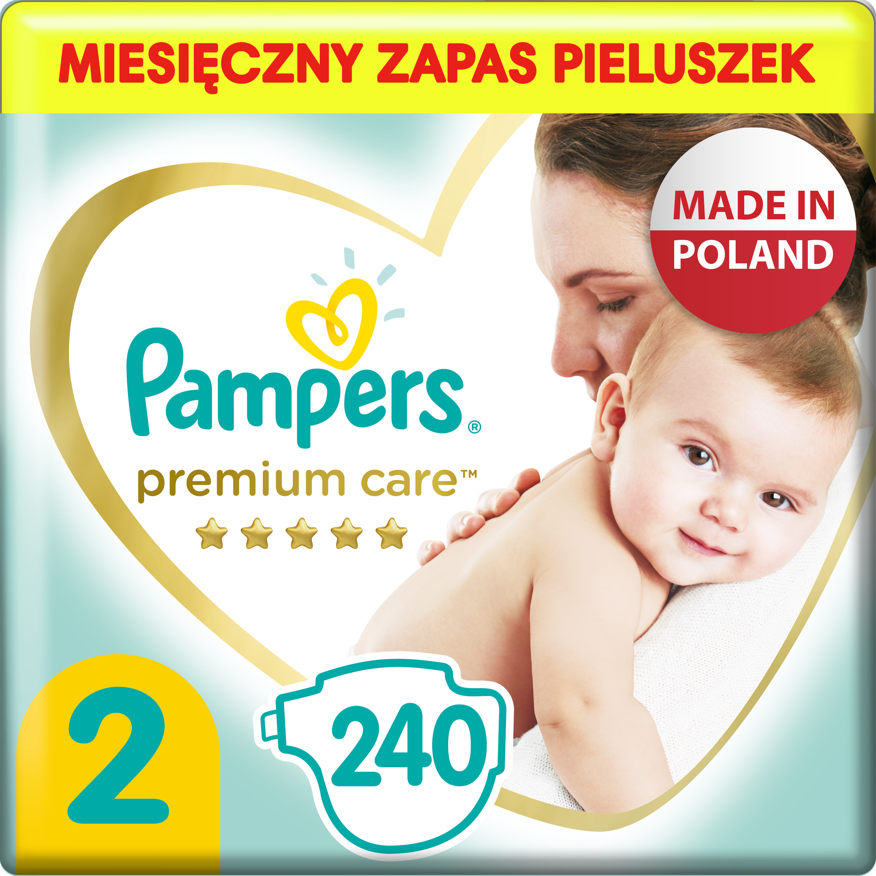 pampers premium care pieluchy rozmiar 2