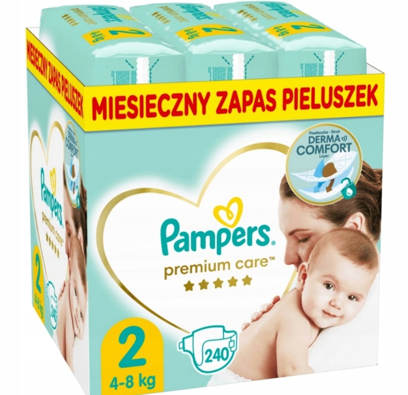 pampers 2 240 cena