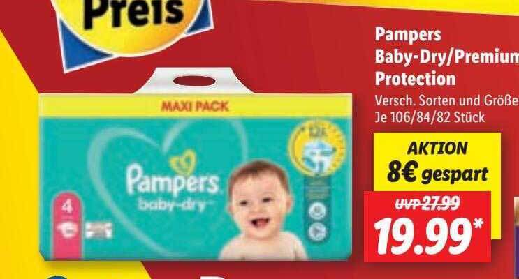 lidl pampers mega pack