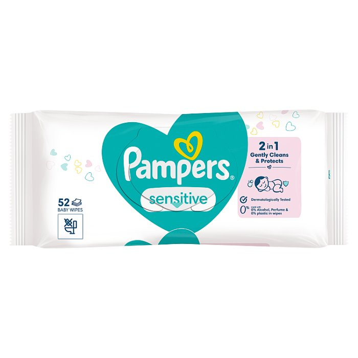 pampers sensitive chustwczki