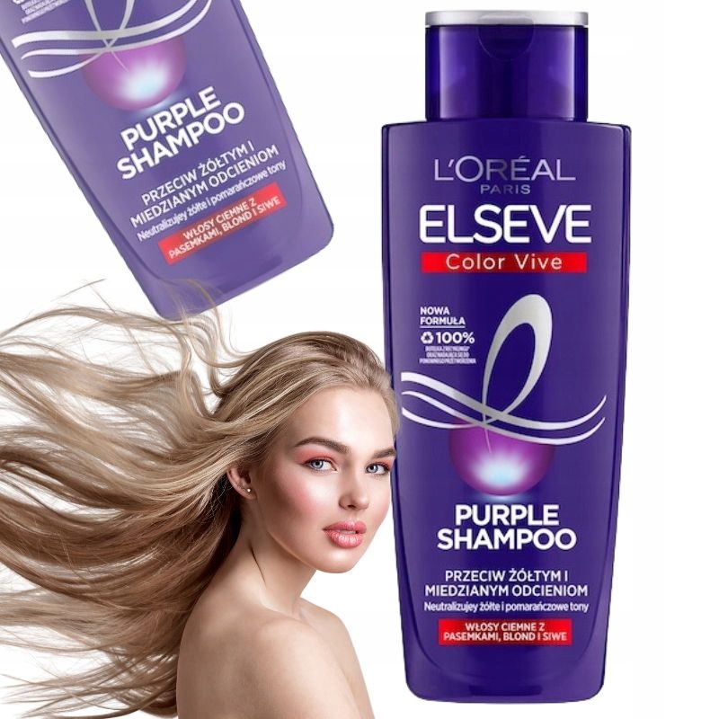 loreal elseve szampon do zoltych odcieni