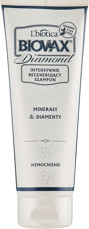 biovax glamour minerały & diamenty intensywnie regenerujący szampon