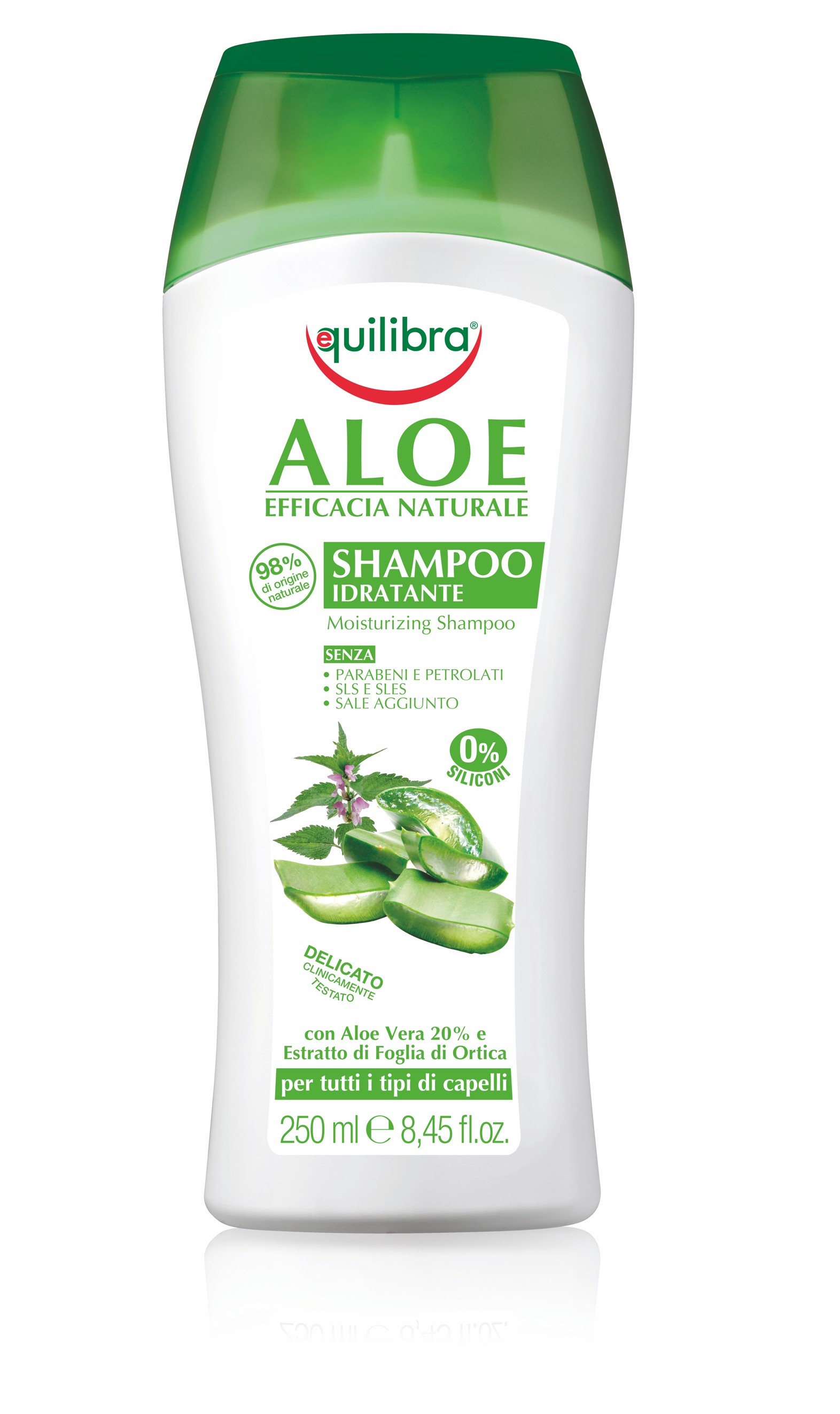 equilibra aloe szampon nawilżający