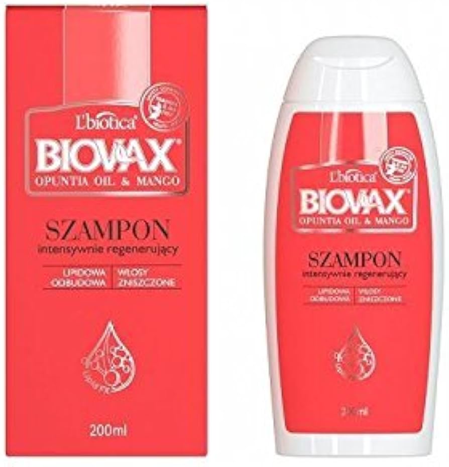 lbiotica biovax natural oil szampon