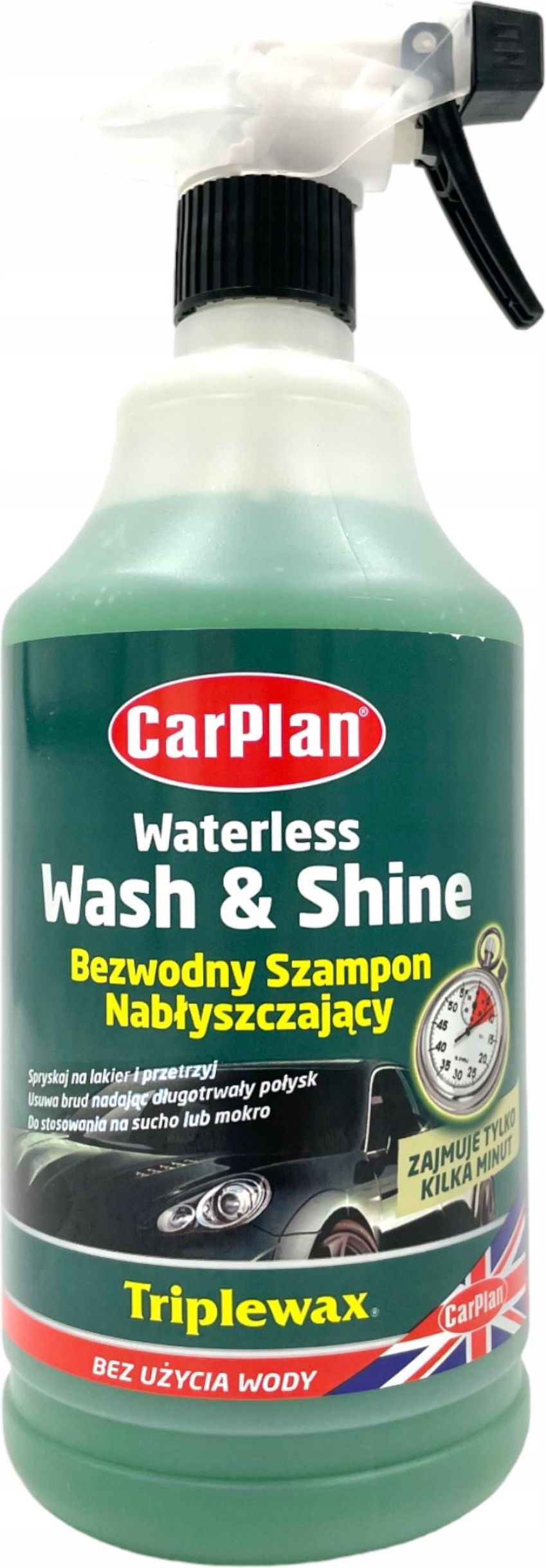 carplan szampon z woskiem i formułą głębokiego połysku 1l