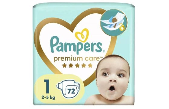 pampers premium care 1 2