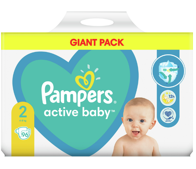 pieluszki pampers active baby opinie