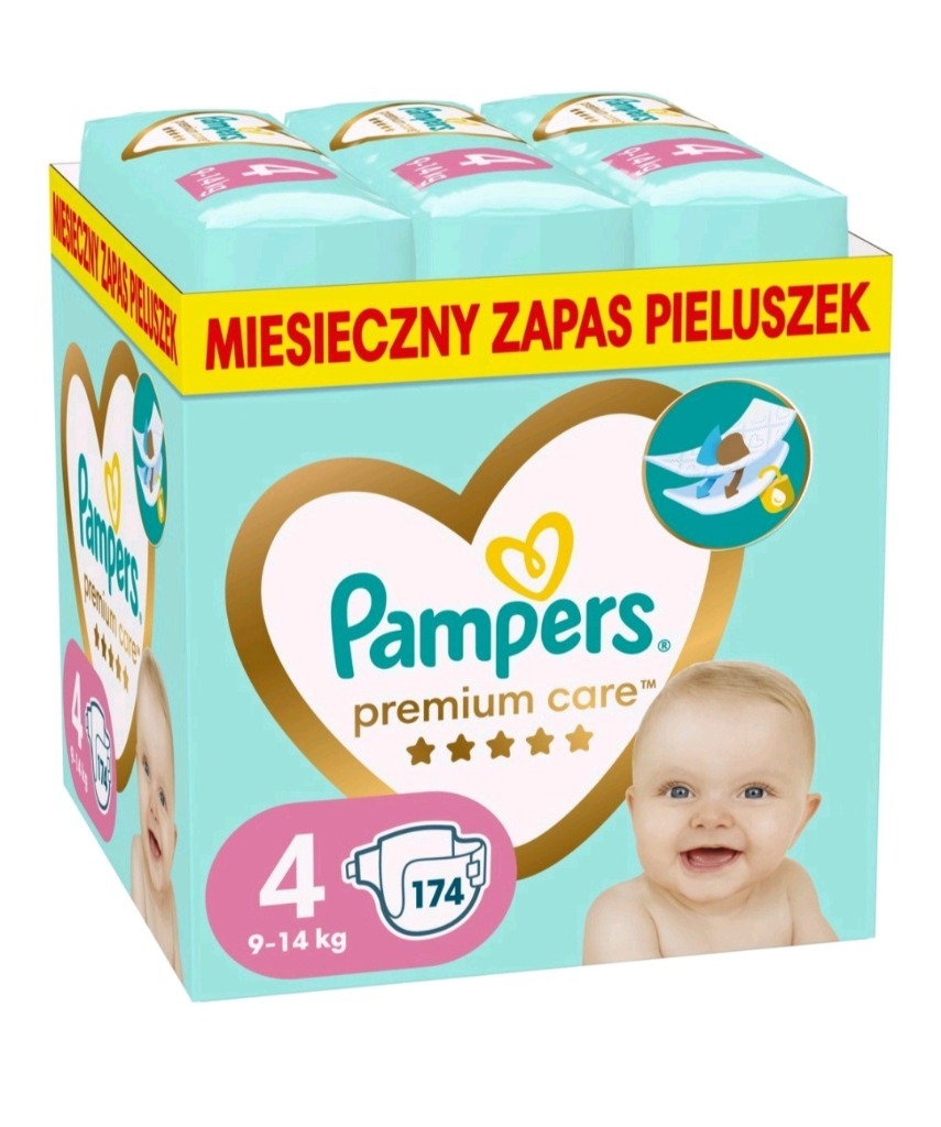 pampers duża paka 4