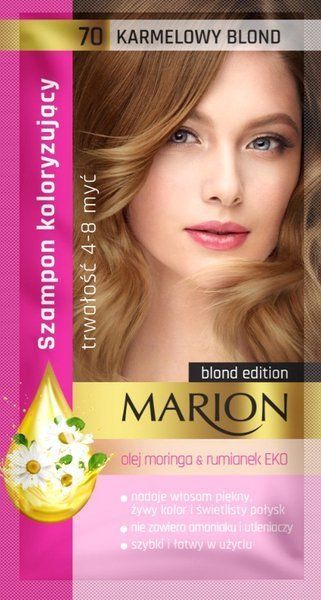 szampon karmelowy blond