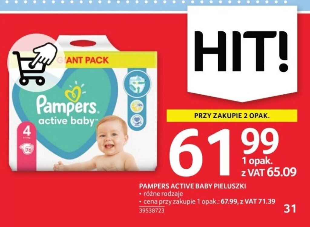 pampers 5 site selgros24.pl