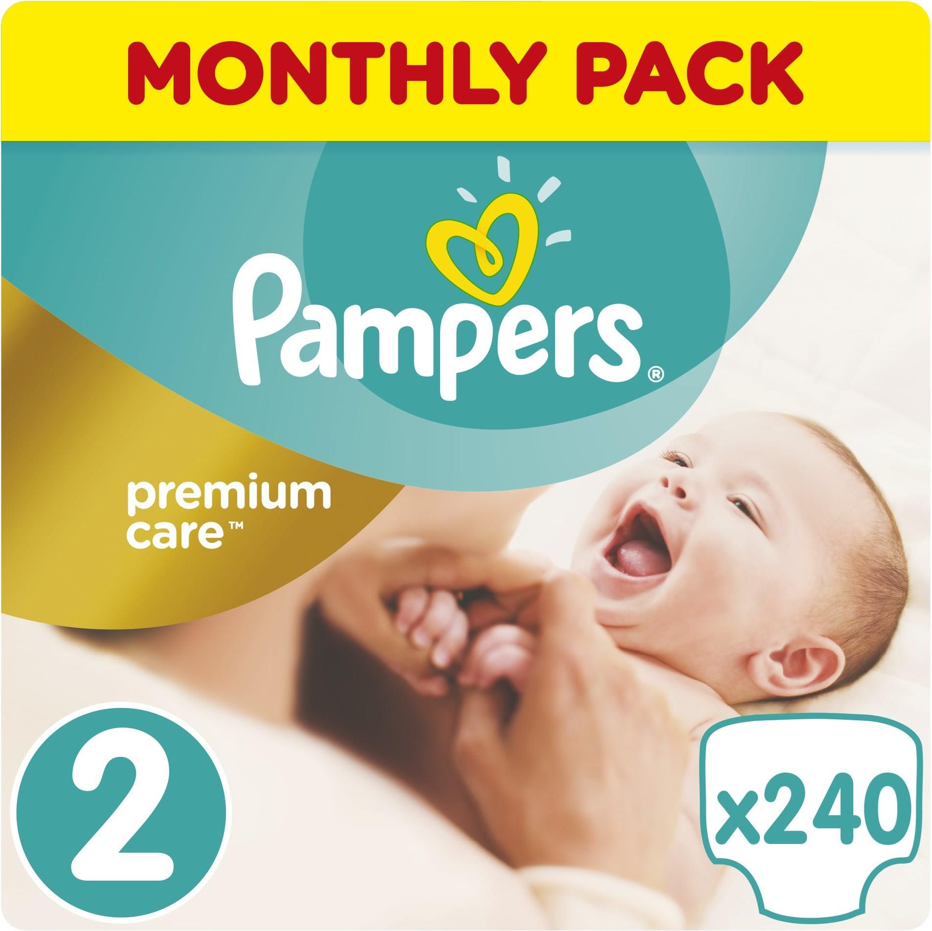 pampers premium care 2 mini 240 szt