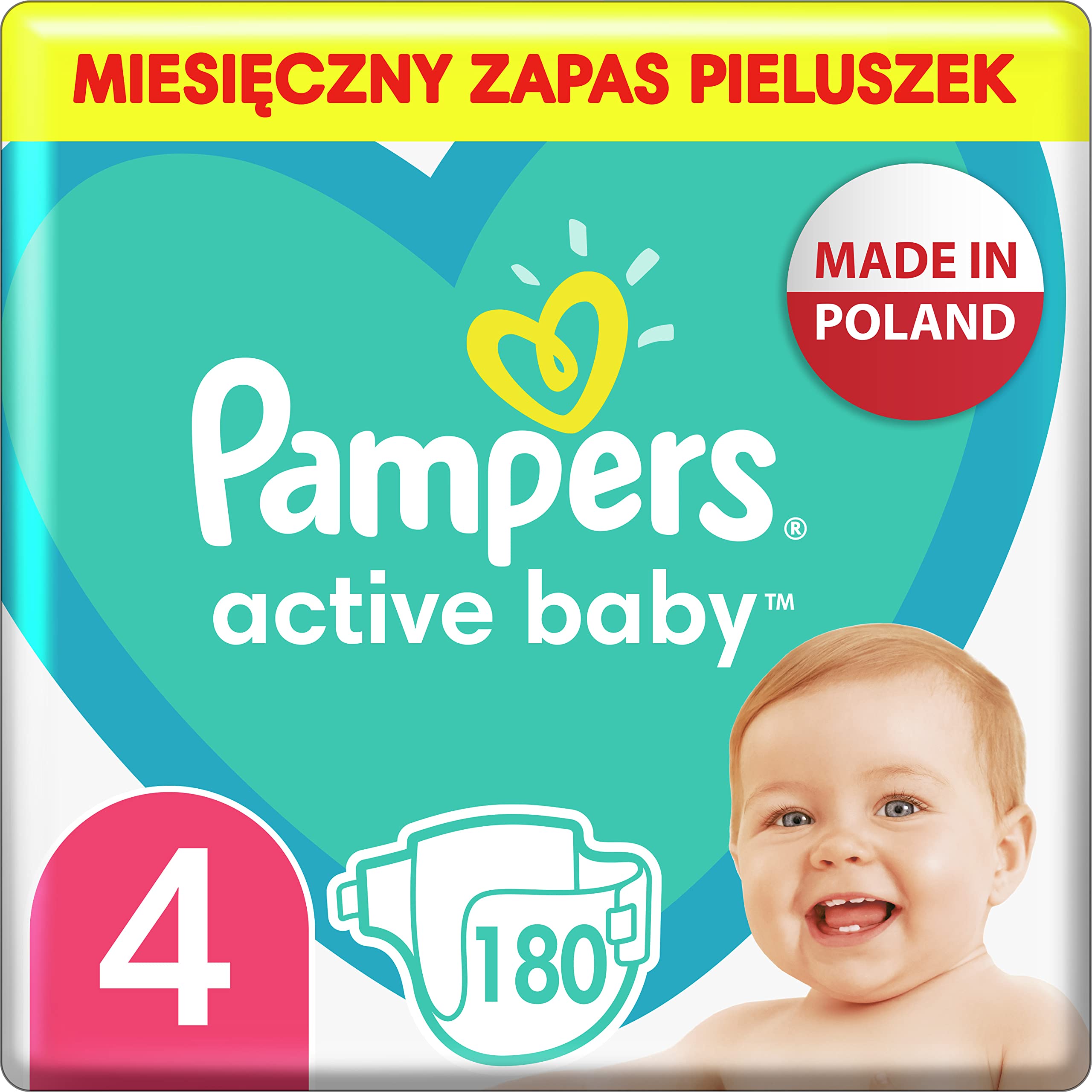 pampers 4 rnn active baby 4+