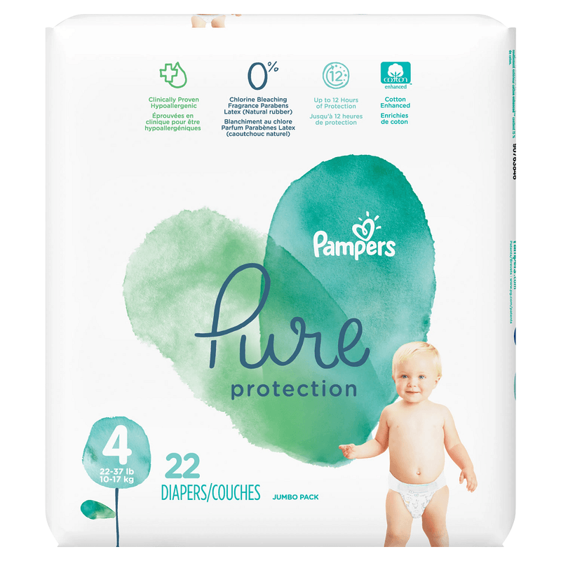 pampers pure protection 4