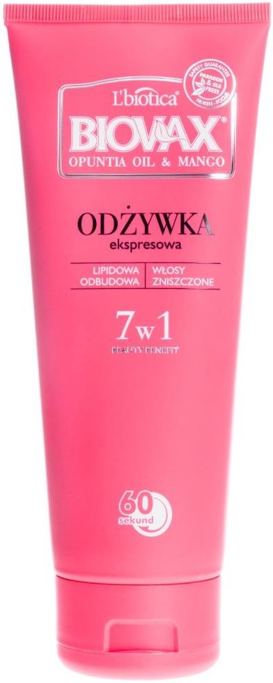 odżywka labotica biovax do włosów lipidowa odbudowa