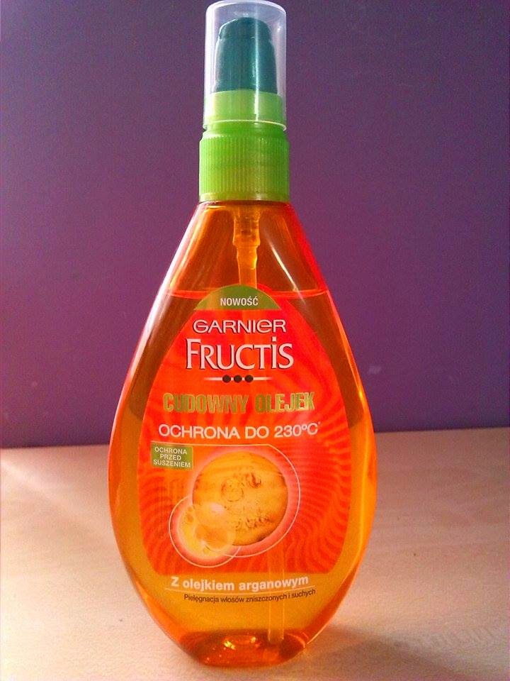 garnier fructis cudowny olejek do włosów ochrona do 230 st