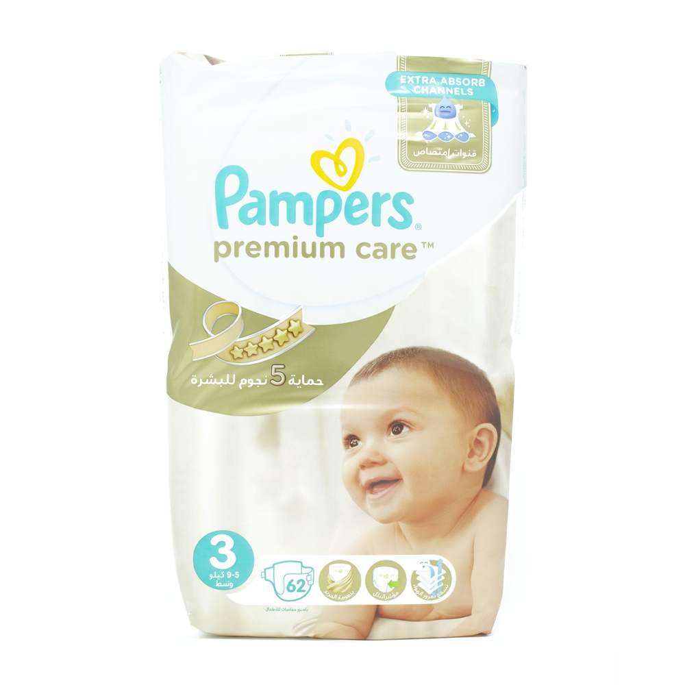 pampers premium care 3 5-9 kg 4 x 40szt