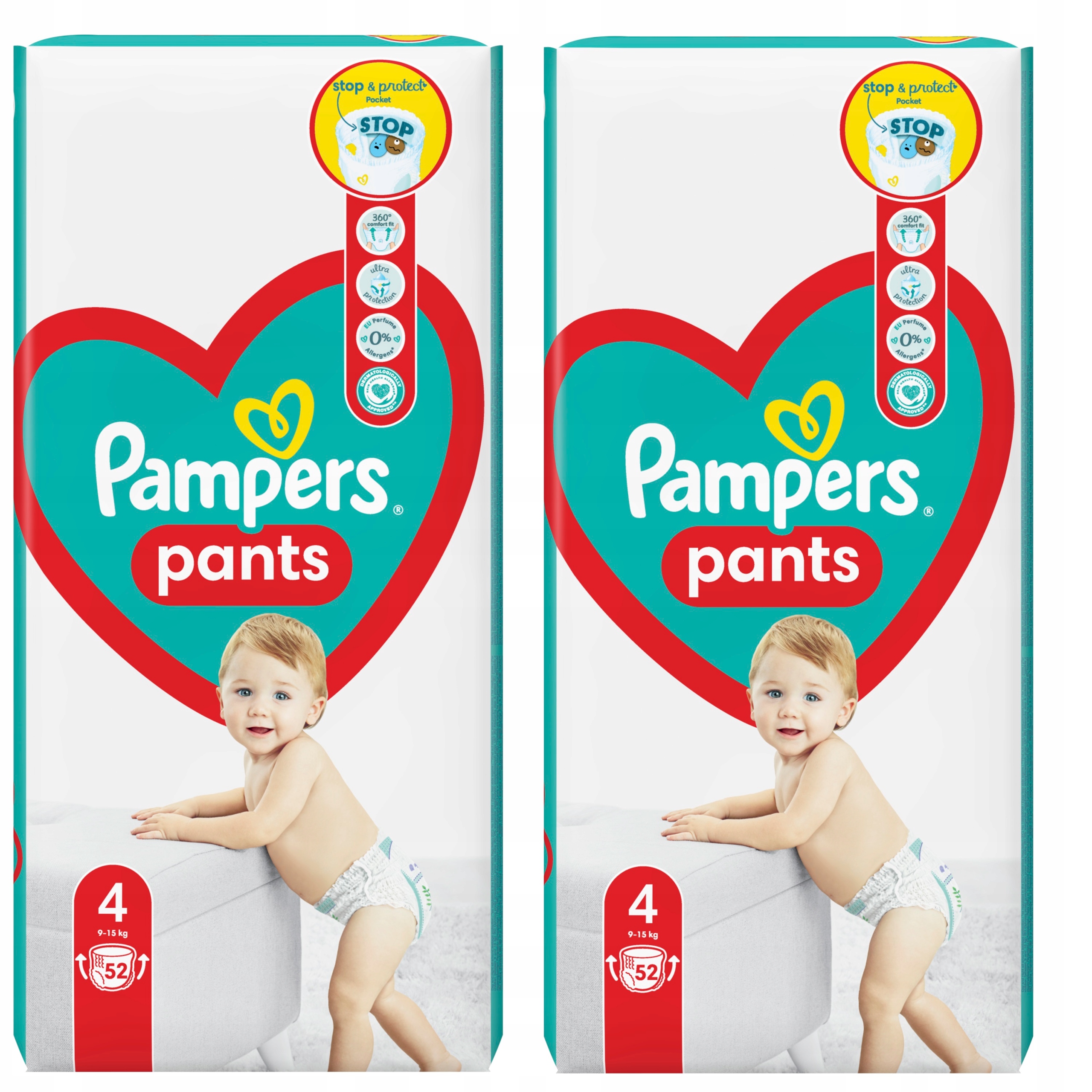 pampers pants 4 104 szt biedronka