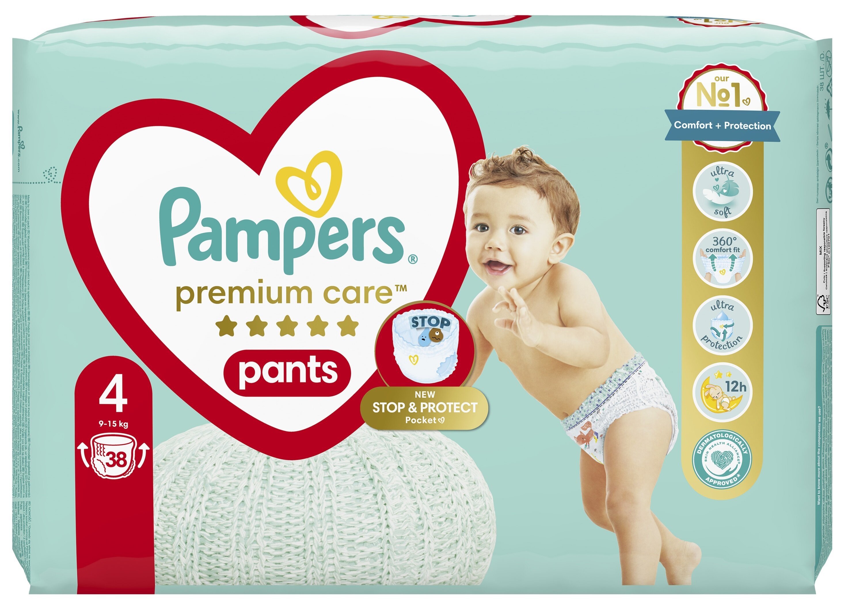 pampers premium care pants 4 cena 44 szt