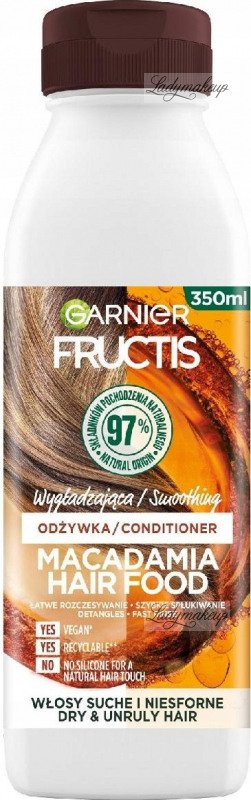 odżywka do włosów garnier macadamia