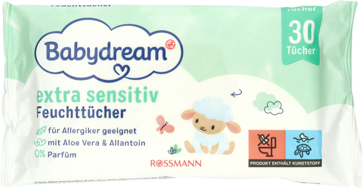 chusteczki nawilżane rossmann babydream extrasensitive