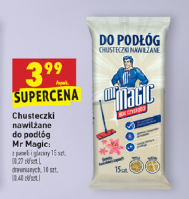 chusteczki nawilżane do podłóg