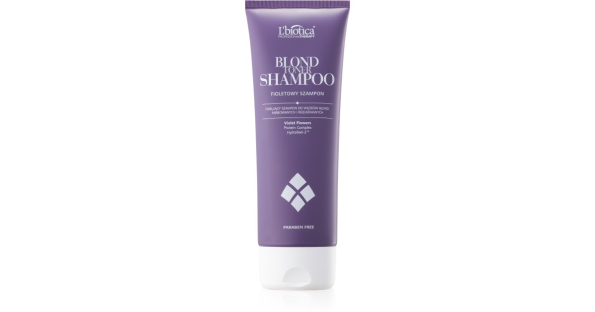lbiotica blond toner fioletowy szampon opinie