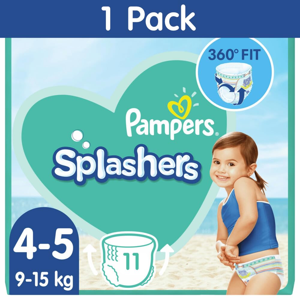 pampers splashers rozmiary