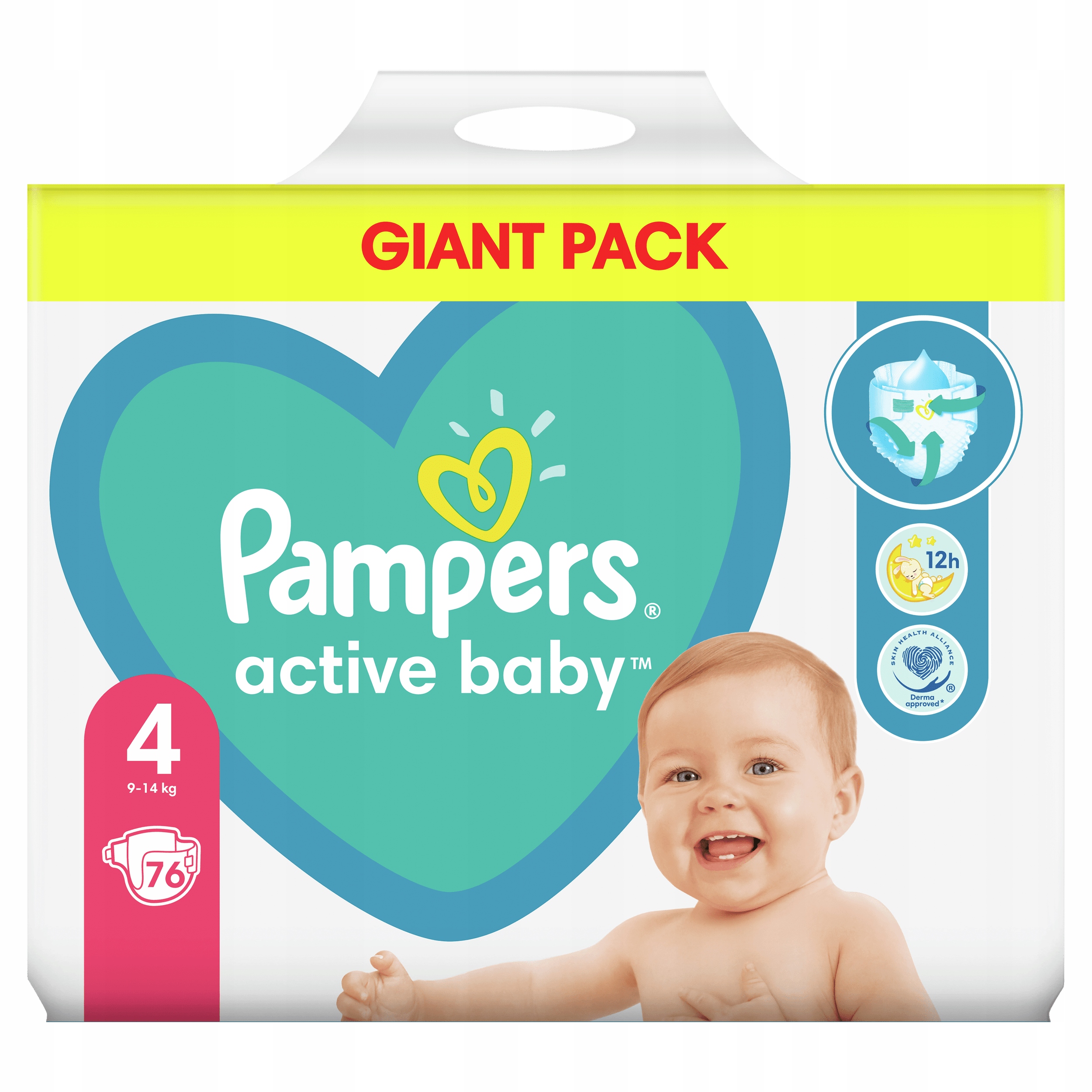 pampers 4 active baby noc opinie