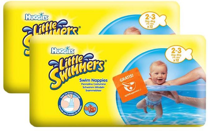 majteczki do pływania huggies little