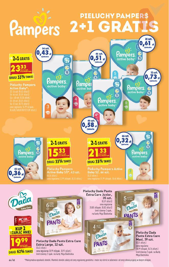 pampers premium care 1 biedronka