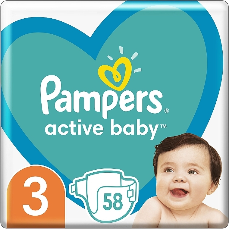 pampers active baby 3-6