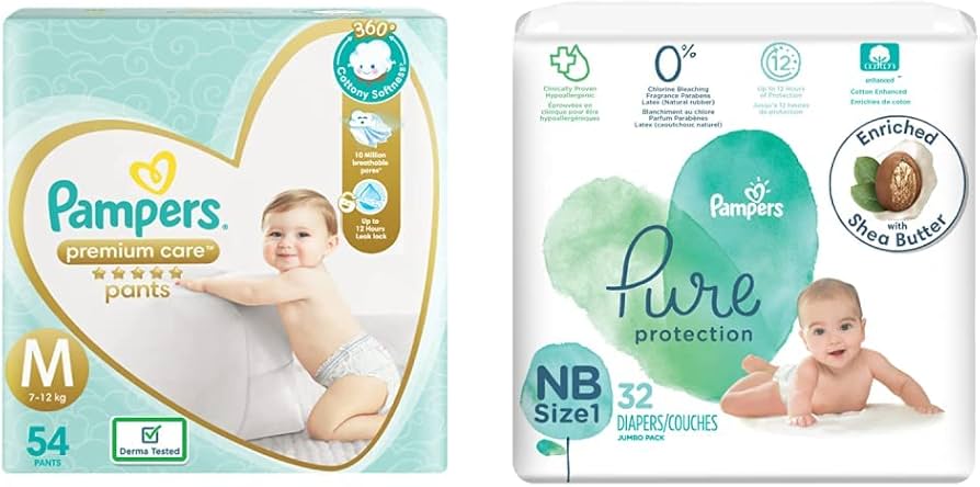 pampers pure care