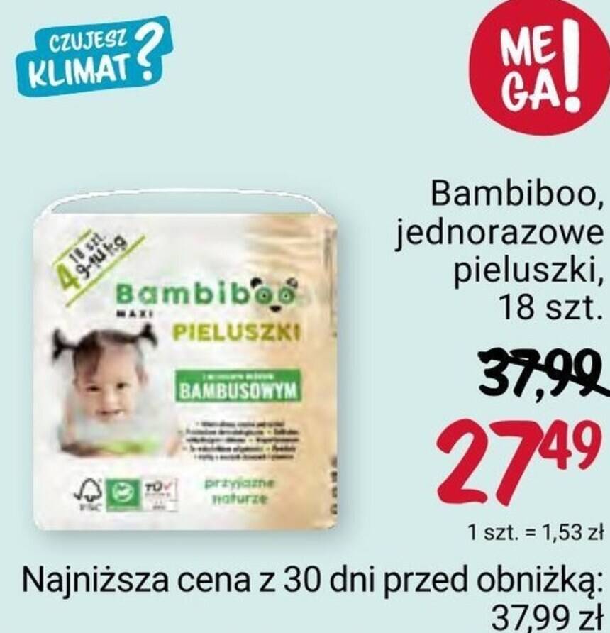 aktualne promocje pieluchy