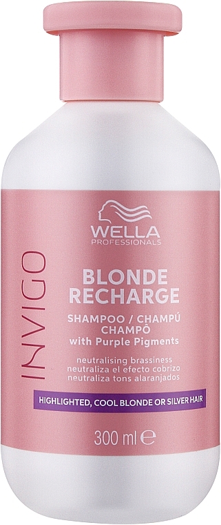 szampon do zimnych odcieni blond color recharge wella professionals c