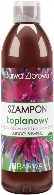 barwa szampon do włosów łopianowy