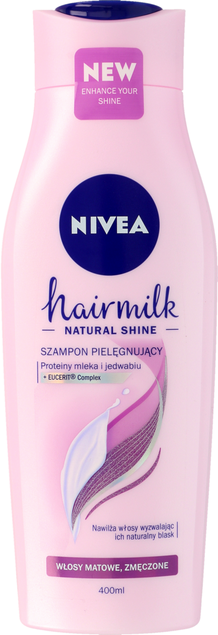 nivea szampon mleczny z.jedwabuem