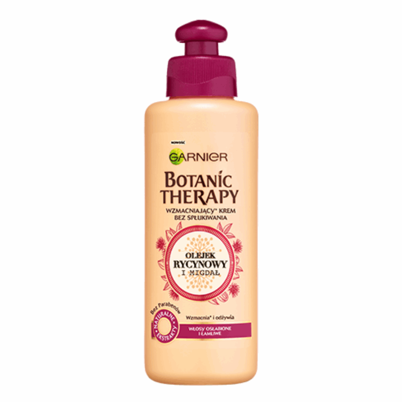 garnier botanic therapy krem do włosów olejek rycynowy