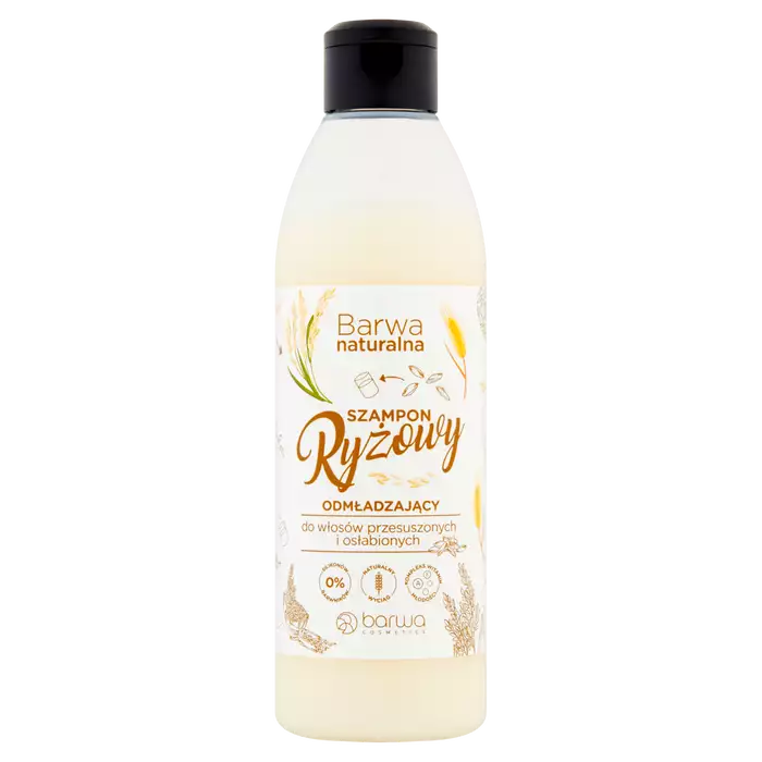 naturalna szampon do włosów ryżowy 300ml