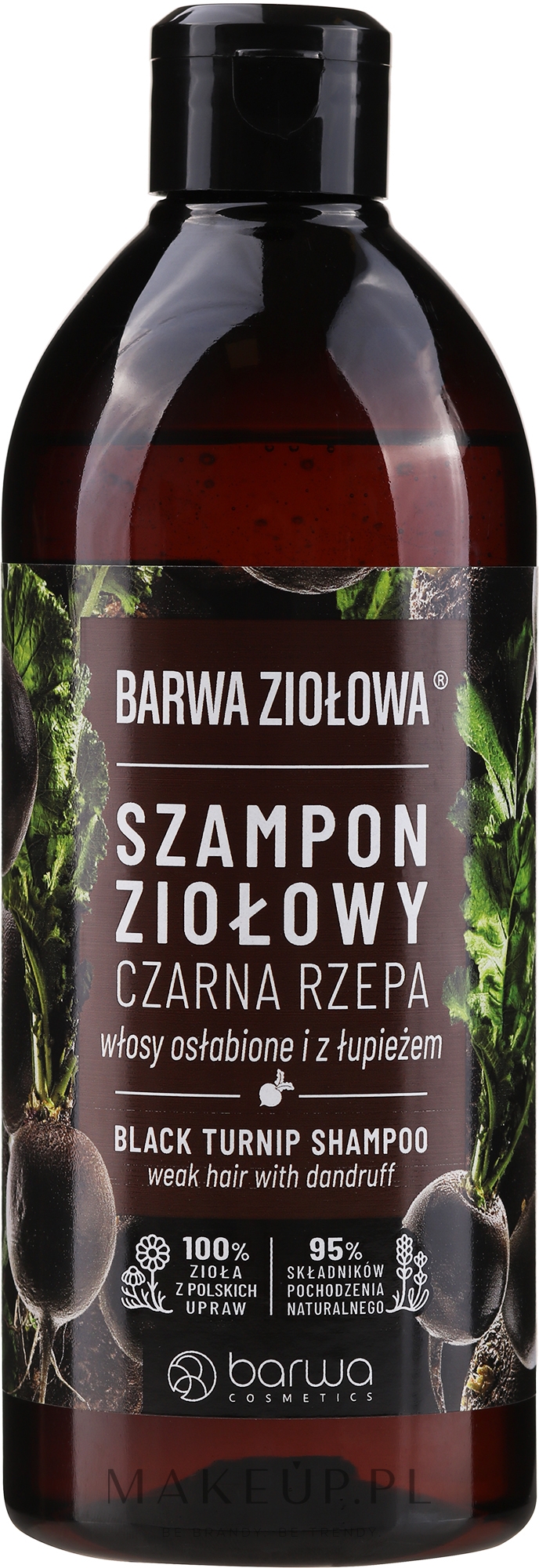 barwa szampon do włosów czarna rzepa 480ml skład