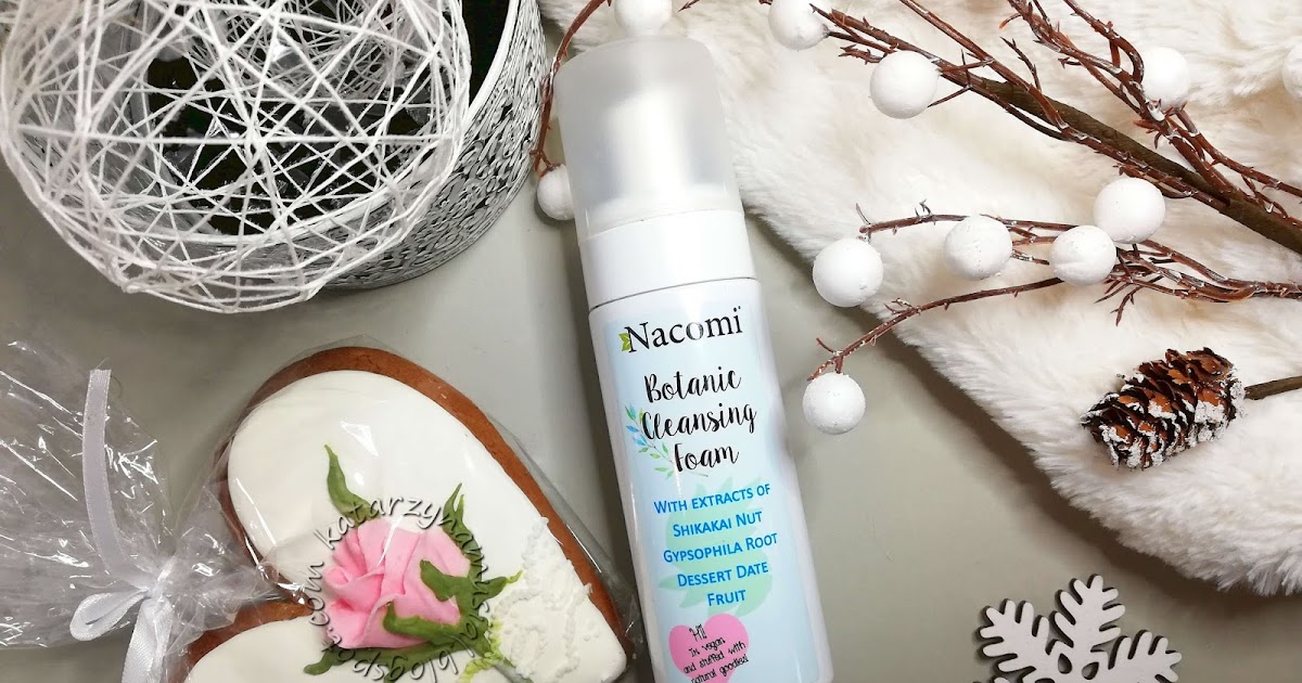 nacomi botanic cleansing foam pianka do mycia twarzy