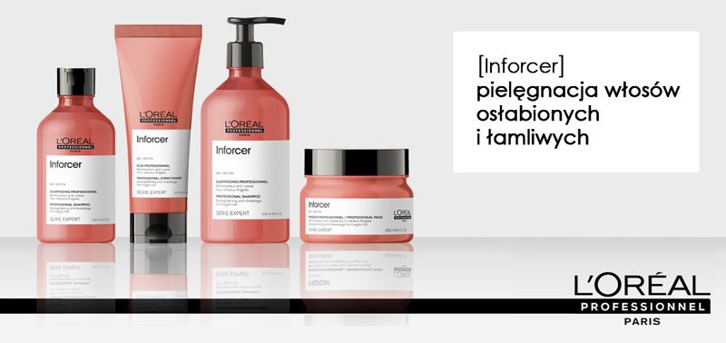 loreal serieexpert inforcer szampon wzmacniający do włosów łamliwych 300ml