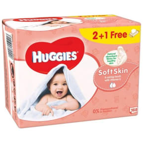 huggies chusteczki soft skin