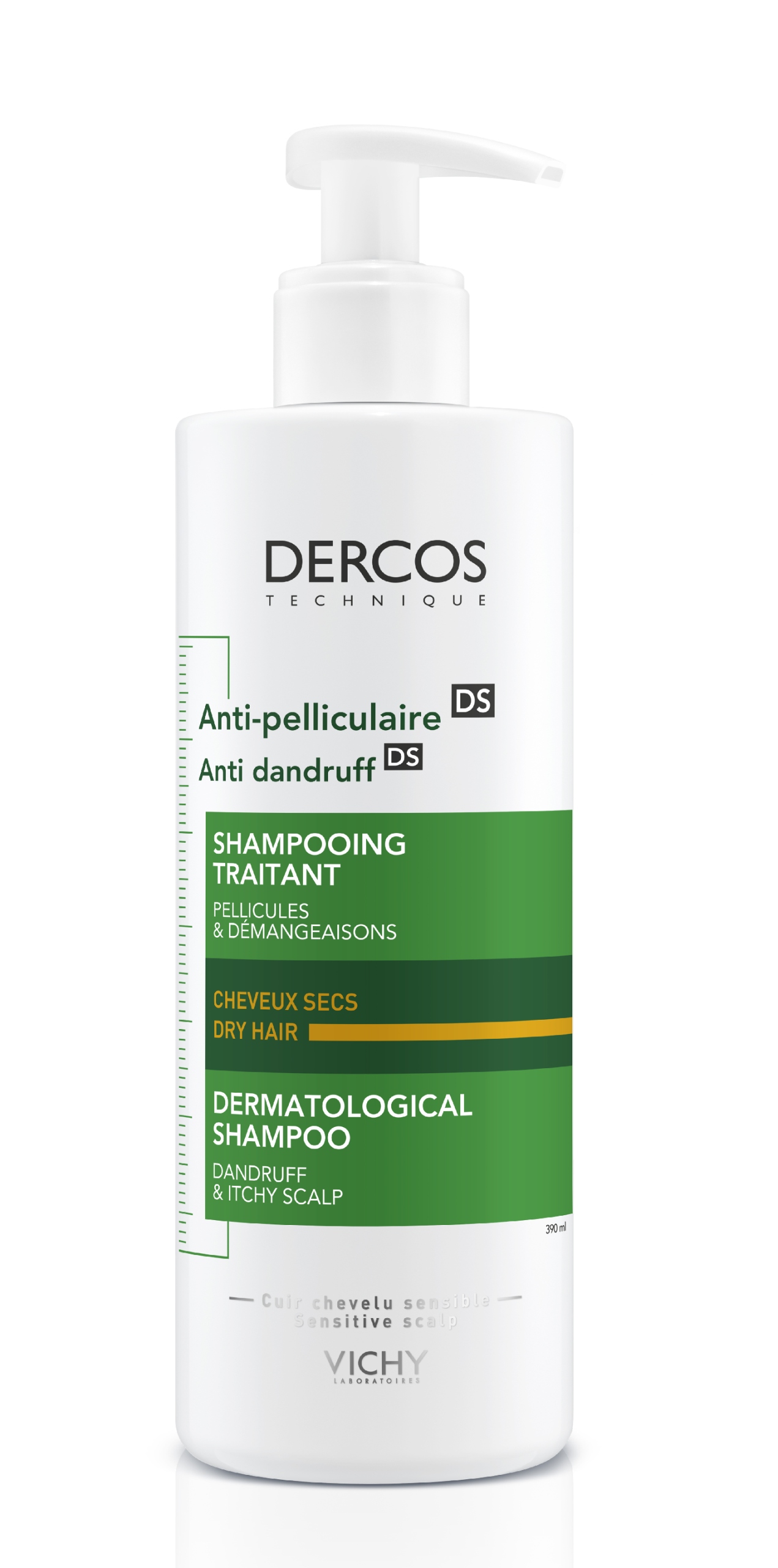 vichy dercos szampon 390 ml