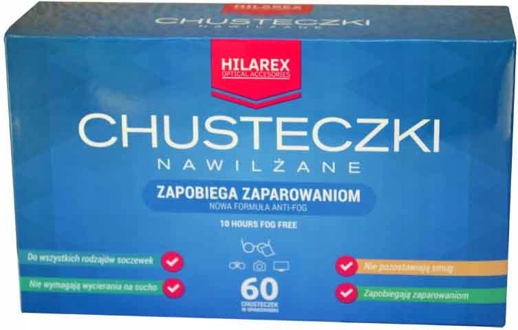 chusteczki nawilżane hilarex optical