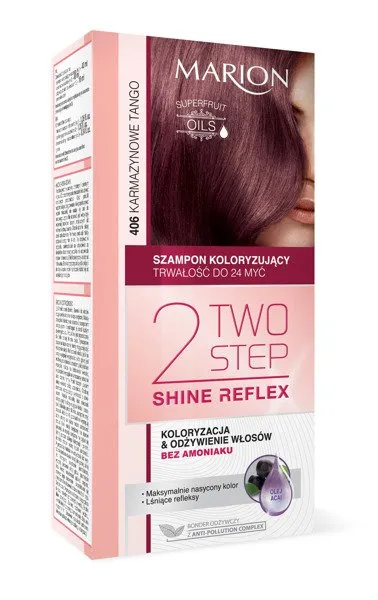 marion two-step shine reflex color szampon