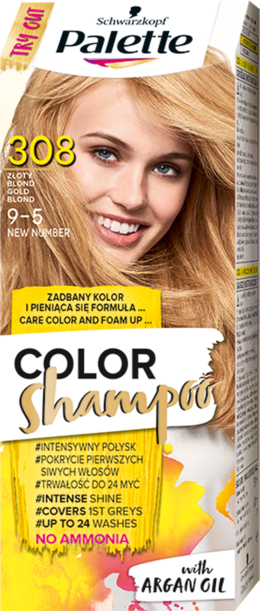 szampon palette kolory