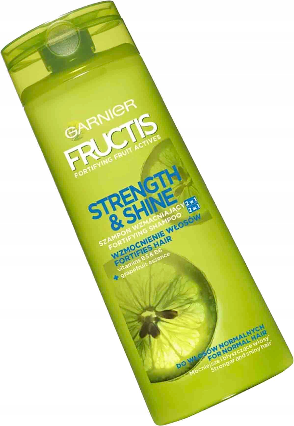 szampon garnier fructis 2w1 siła i blask 400 ml