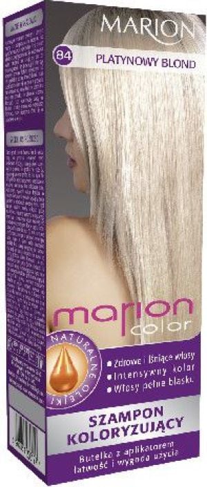 marion color szampon koloryzujący 84 platynowy blond