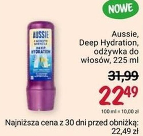 aussie odżywka w sprayu do włosów rossmann