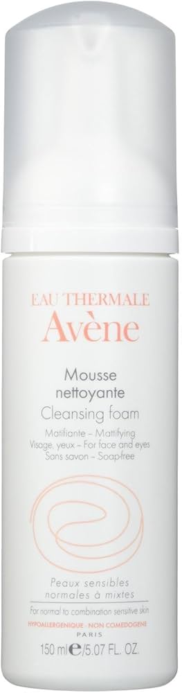 avene mattifying cleansing foam pianka do twarzy